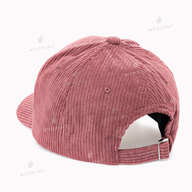 Кепка шестиклинка вельветова рожева (10281) - фото 3 Кепка шестиклинка вельветова рожева (10281) - фото 3 - Заготовки для сублімації