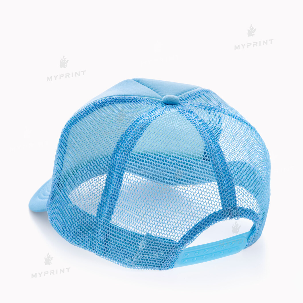 Кепка тракер блакитна (10354) - фото 3 Кепка тракер блакитна (10354) - фото 3 - Заготовки для сублімації