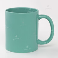 Cup Full Color light green 11 Oz (330 ml) (10489) - фото 1 - Blanks for printing