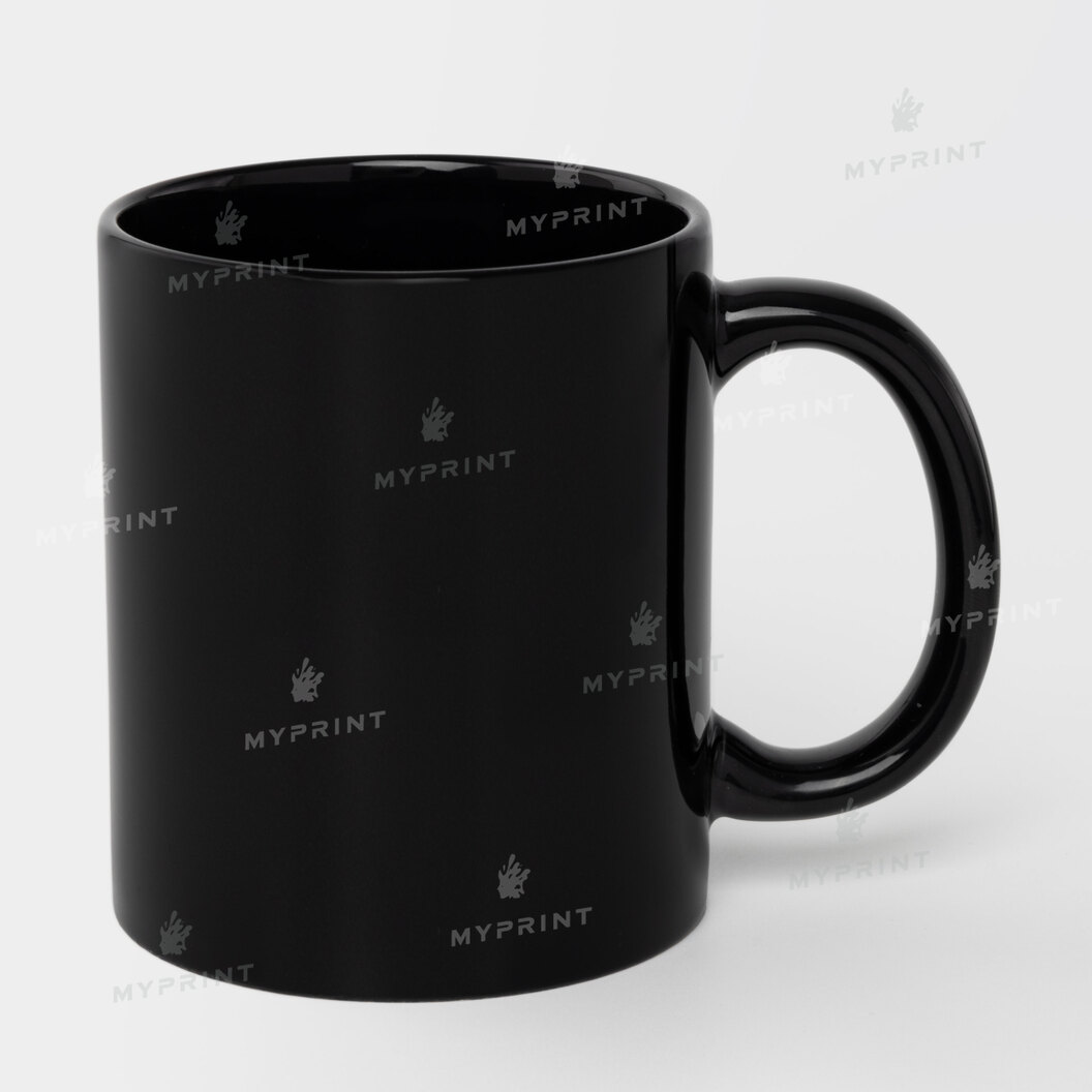 Cup Full Color black 11 Oz (330 ml) (10486) - фото 1 Cup Full Color black 11 Oz (330 ml) (10486) - фото 1 - Blanks for printing