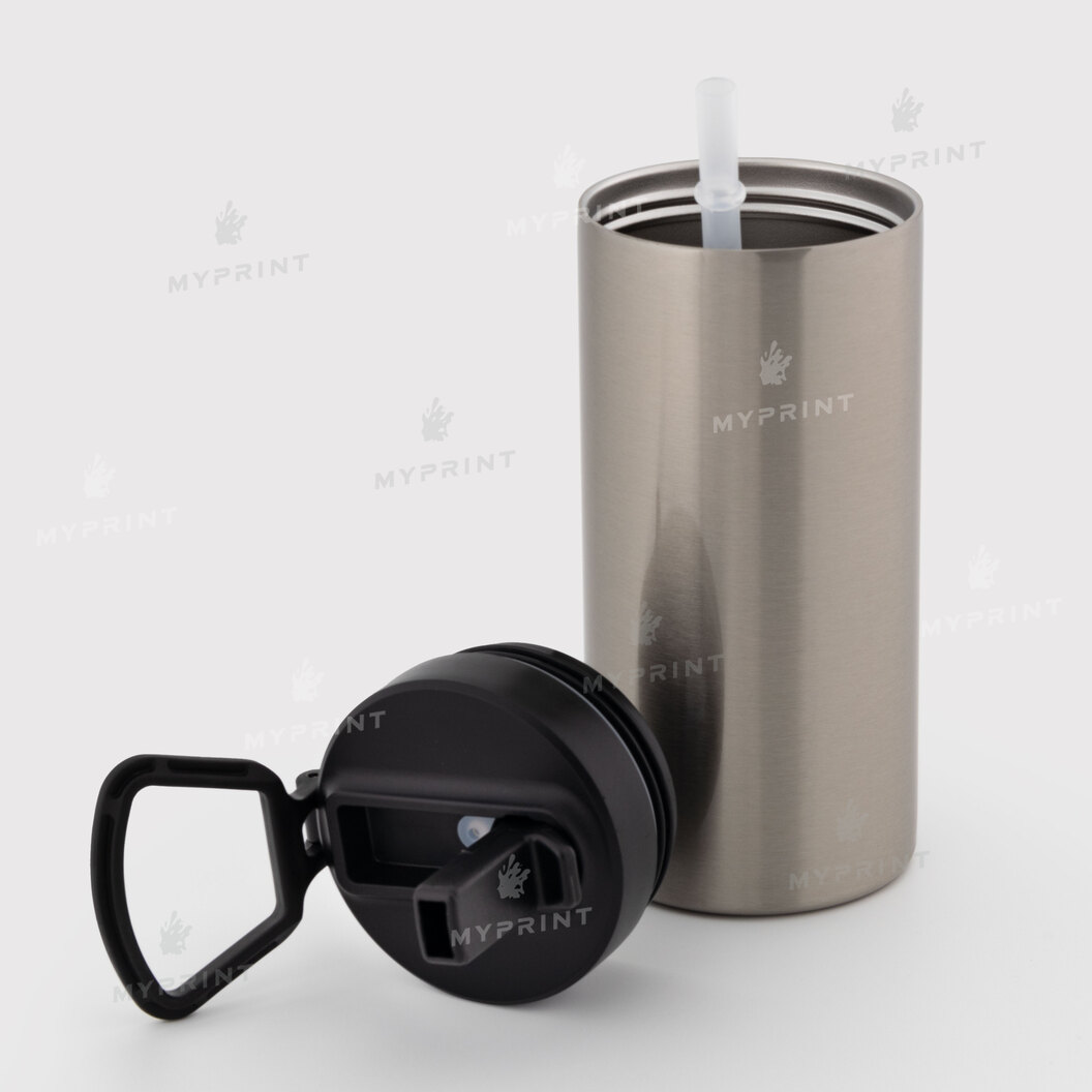 Термочашка для сублімації "Starbucks" Style №2 срібляста 450 мл (10748) - фото 2 Термочашка для сублімації "Starbucks" Style №2 срібляста 450 мл (10748) - фото 2 - Термочашки термоси для сублімації