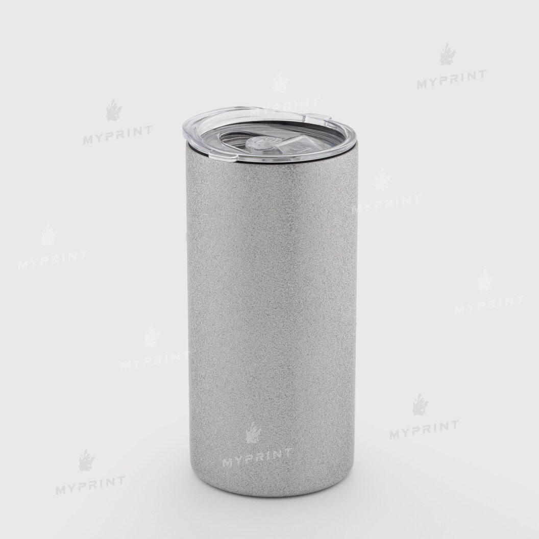 Thermal cup for sublimation "Starbucks" Style 5 glitter silver 450 ml (10776) - фото 1 Thermal cup for sublimation "Starbucks" Style 5 glitter silver 450 ml (10776) - фото 1 - Blanks for sublimation