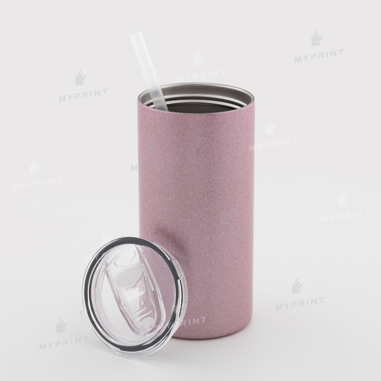 Thermal cup for sublimation "Starbucks" Style 5 glitter pink 450 ml (10775)  Thermal cup for sublimation "Starbucks" Style 5 glitter pink 450 ml (10775)
