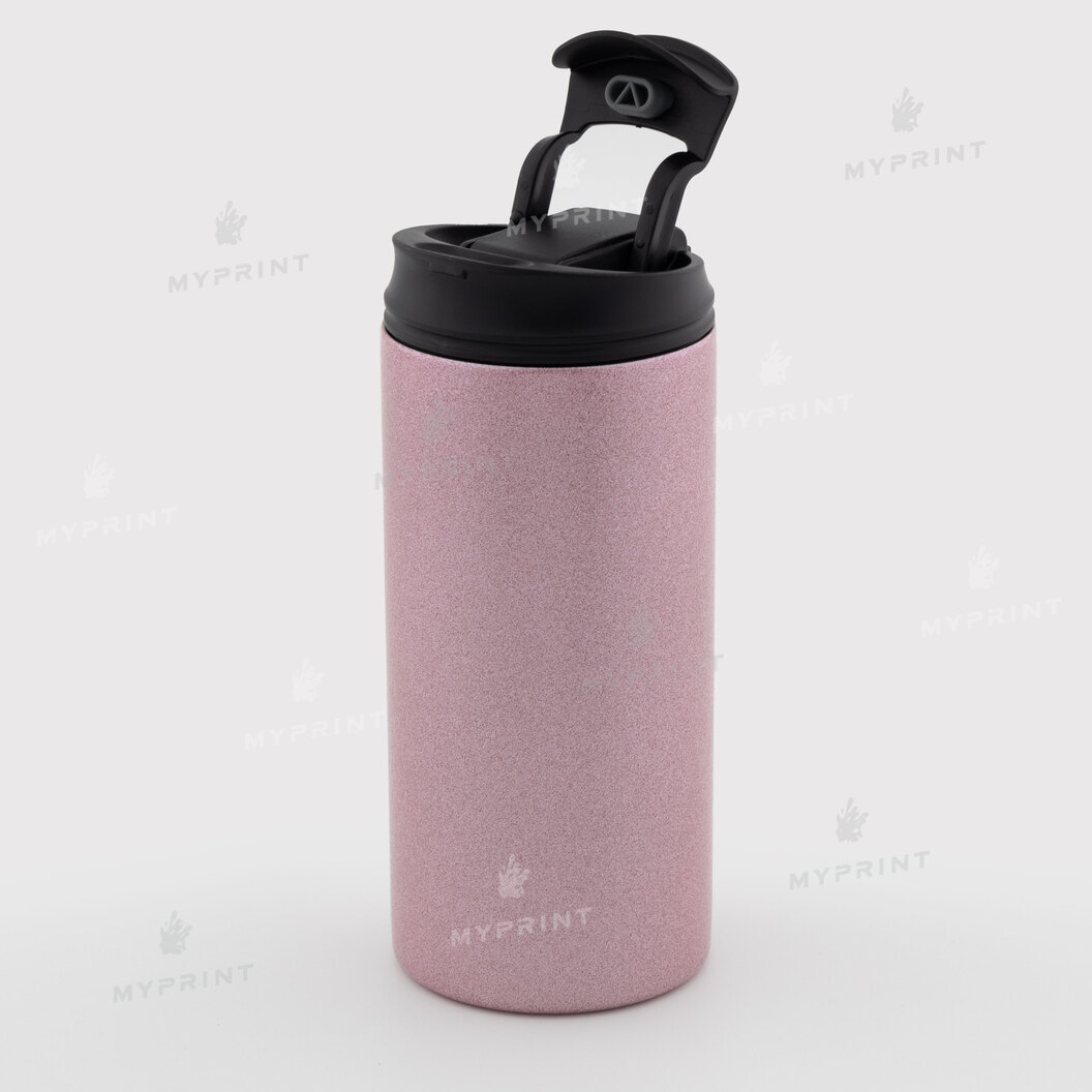 Термочашка для сублімації "Starbucks" Style №1 гліттер рожева 450 мл (10727) - фото 2 Термочашка для сублімації "Starbucks" Style №1 гліттер рожева 450 мл (10727) - фото 2 - Термочашки термоси для сублімації