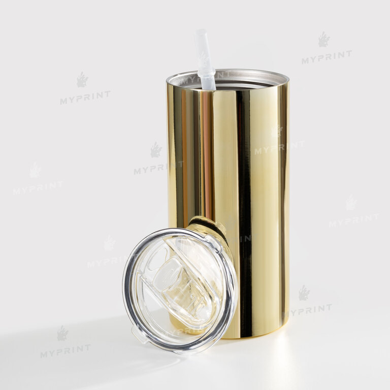 Thermal cup for sublimation "Starbucks" Style 5 metallic golden 450 ml (10779)  Thermal cup for sublimation "Starbucks" Style 5 metallic golden 450 ml (10779)