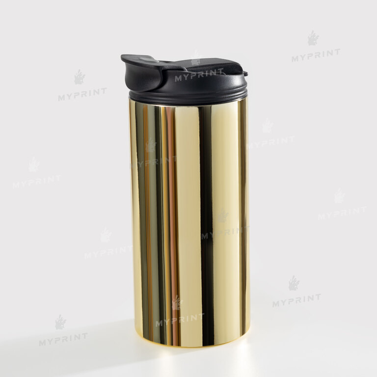 Термокружка для сублимации "Starbucks" Style №1 металлик золотистая 450 мл (10732)  Термокружка для сублимации "Starbucks" Style №1 металлик золотистая 450 мл (10732)