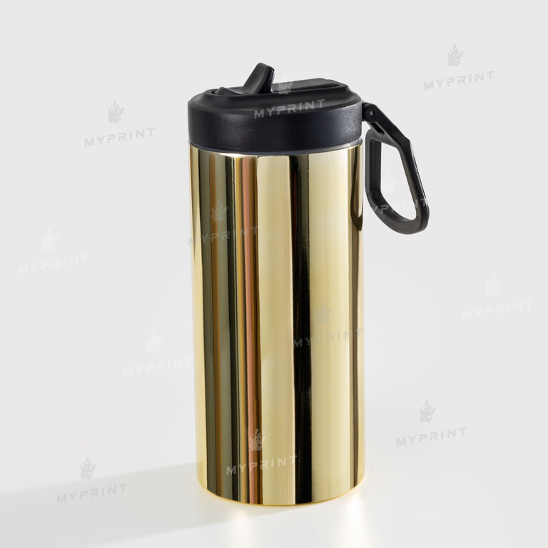 Термокружка для сублимации "Starbucks" Style №2 металлик золотистая 450 мл (10743)  Термокружка для сублимации "Starbucks" Style №2 металлик золотистая 450 мл (10743)