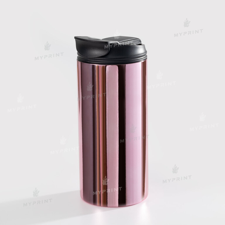 Термочашка для сублімації "Starbucks" Style №1 металік рожева 450 мл (10733)  Термочашка для сублімації "Starbucks" Style №1 металік рожева 450 мл (10733)