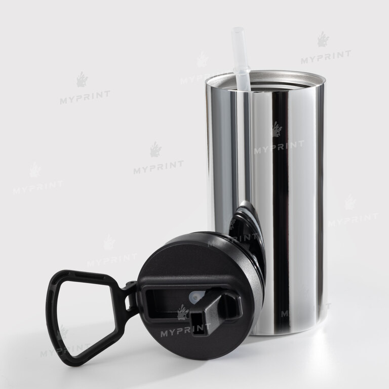 Thermal cup for sublimation "Starbucks" Style 2 metallic silver 450 ml (10745)  Thermal cup for sublimation "Starbucks" Style 2 metallic silver 450 ml (10745)