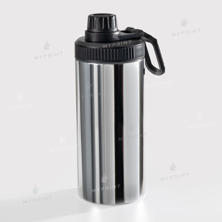 Thermal mug for sublimation "Starbucks" Style 4 metallic silver 450 ml (10769)  Thermal mug for sublimation "Starbucks" Style 4 metallic silver 450 ml (10769)