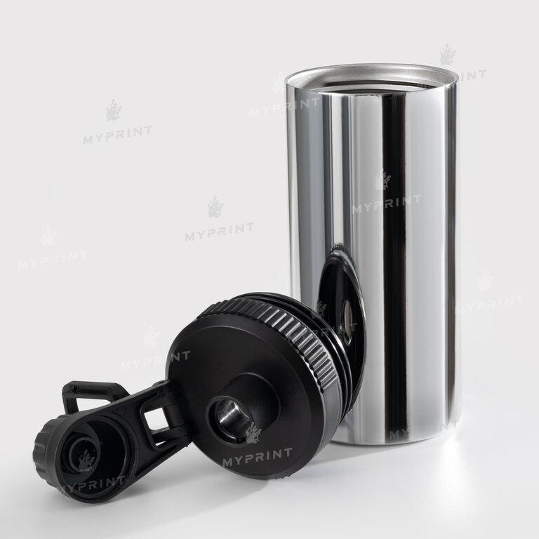 Thermal mug for sublimation "Starbucks" Style 4 metallic silver 450 ml (10769)  Thermal mug for sublimation "Starbucks" Style 4 metallic silver 450 ml (10769)