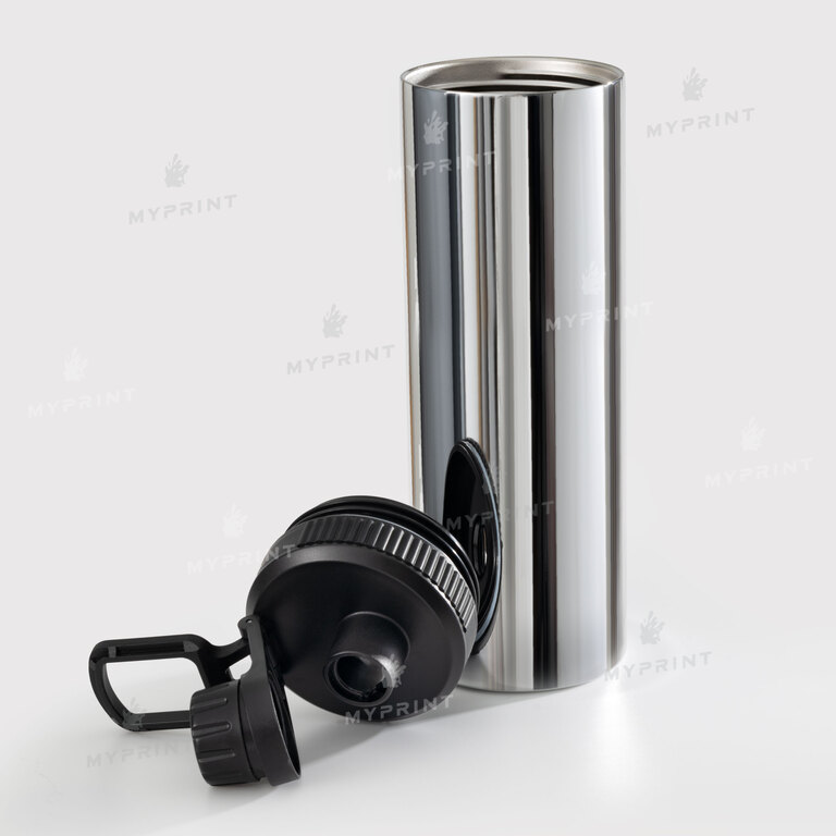 Thermal cup for sublimation "Starbucks" Style 4 metallic silver 600 ml (10681)  Thermal cup for sublimation "Starbucks" Style 4 metallic silver 600 ml (10681)