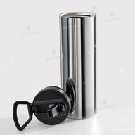 Thermal cup for sublimation "Starbucks" Style 2 metallic silver 600 ml (10679) - фото 2 Thermal cup for sublimation "Starbucks" Style 2 metallic silver 600 ml (10679) - фото 2 - Blanks for sublimation