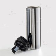 Thermal cup for sublimation "Starbucks" Style 1 metallic silver 600 ml (10678) - фото 3 Thermal cup for sublimation "Starbucks" Style 1 metallic silver 600 ml (10678) - фото 3 - Blanks for sublimation