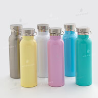 Thermal bottle for sublimation with metal lid and handle, light green, 750 ml (10606) - фото 3 Thermal bottle for sublimation with metal lid and handle, light green, 750 ml (10606) - фото 3 - Blanks for sublimation