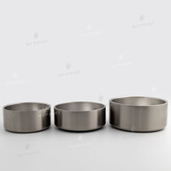 Миска для собак для сублімації металева срібляста 32 Oz (960 мл) (10534) - фото 4 Миска для собак для сублімації металева срібляста 32 Oz (960 мл) (10534) - фото 4 - Заготовки для сублімації