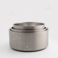 Миска для собак для сублімації металева срібляста 32 Oz (960 мл) (10534) - фото 5 Миска для собак для сублімації металева срібляста 32 Oz (960 мл) (10534) - фото 5 - Заготовки для сублімації