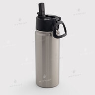 Thermos for sublimation metal (steel 304) with lid-handle silver (540 ml) (10538) - фото 1 Thermos for sublimation metal (steel 304) with lid-handle silver (540 ml) (10538) - фото 1 - Blanks for sublimation