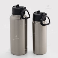 Thermos for sublimation metal (steel 304) with lid-handle silver (540 ml) (10538) - фото 5 Thermos for sublimation metal (steel 304) with lid-handle silver (540 ml) (10538) - фото 5 - Blanks for sublimation