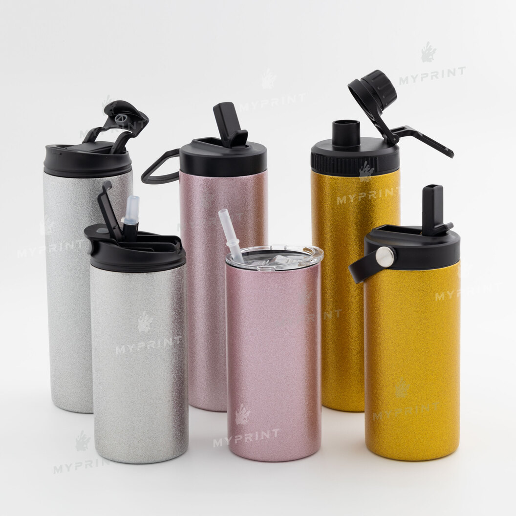 Термочашка для сублімації "Starbucks" Style №1 гліттер золотиста 450 мл (10726) - фото 4 Термочашка для сублімації "Starbucks" Style №1 гліттер золотиста 450 мл (10726) - фото 4 - Термочашки термоси для сублімації