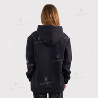 300gsm Tri-thread Fleece Print Hoodie With Pocket Unisex, Black, XXL (8946) - фото 10 - Blanks for sublimation