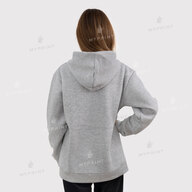 300 g/m² tri-thread fleece unisex print hoodie with pocket, gray, XS (8951) - фото 10 300 g/m² tri-thread fleece unisex print hoodie with pocket, gray, XS (8951) - фото 10 - Blanks for sublimation
