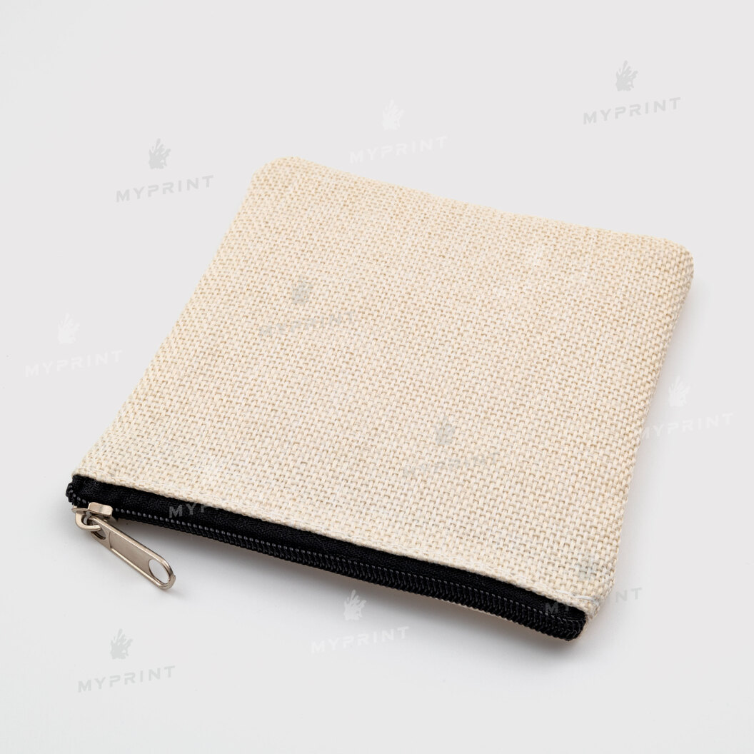 Косметичка (пенал) для сублимации льняная 10*10 см (10373) - фото 2 Косметичка (пенал) для сублимации льняная 10*10 см (10373) - фото 2 - Заготовки для сублимации