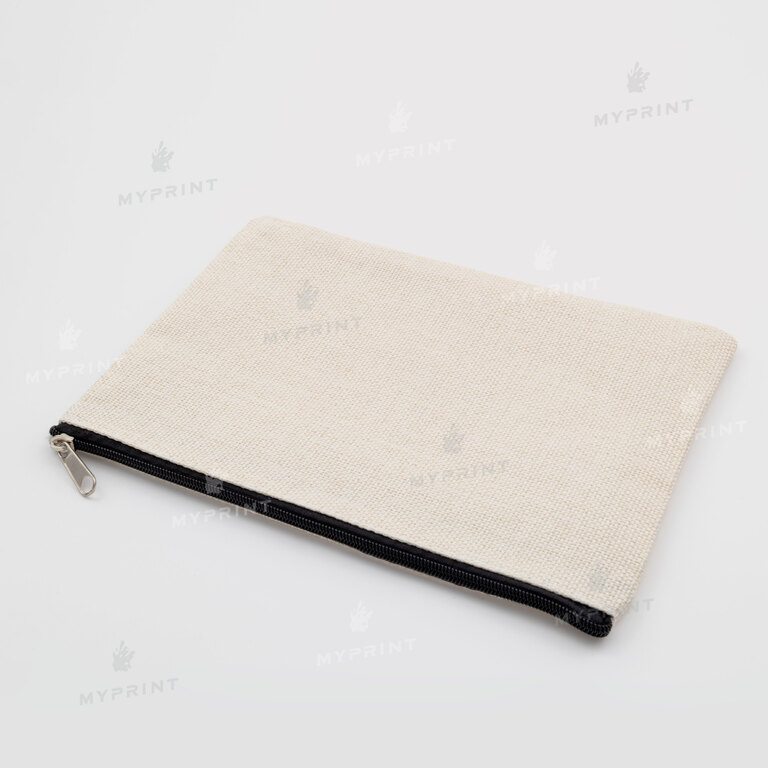 Косметичка (пенал) для сублимации льняная 14*20 см (10375)  Косметичка (пенал) для сублимации льняная 14*20 см (10375)