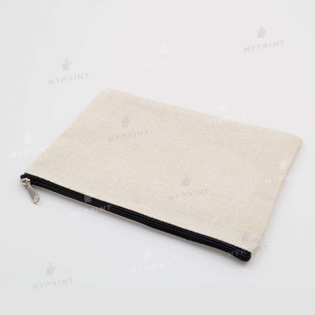 Косметичка (пенал) для сублімації лляна 14*20 см (10375) - фото 2 Косметичка (пенал) для сублімації лляна 14*20 см (10375) - фото 2 - Заготовки для сублімації