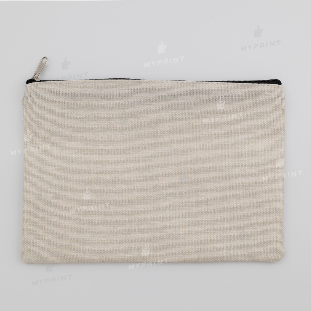 Косметичка (пенал) для сублімації лляна 16*23 см (10374) - фото 1 Косметичка (пенал) для сублімації лляна 16*23 см (10374) - фото 1 - Заготовки для сублімації