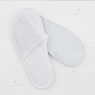 Disposable hotel terry slippers 29 cm, EVA sole 5 mm thick (10562) - фото 1 - Blanks for printing