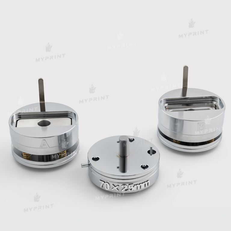 Змінна насадка до станка для значків 70*25 мм (10802) 