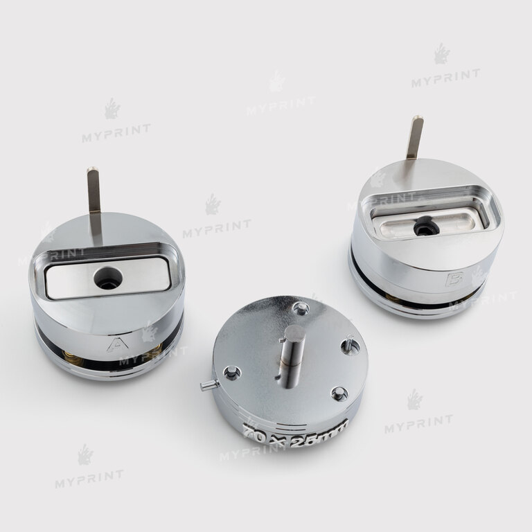 Змінна насадка до станка для значків 70*25 мм (10802) 