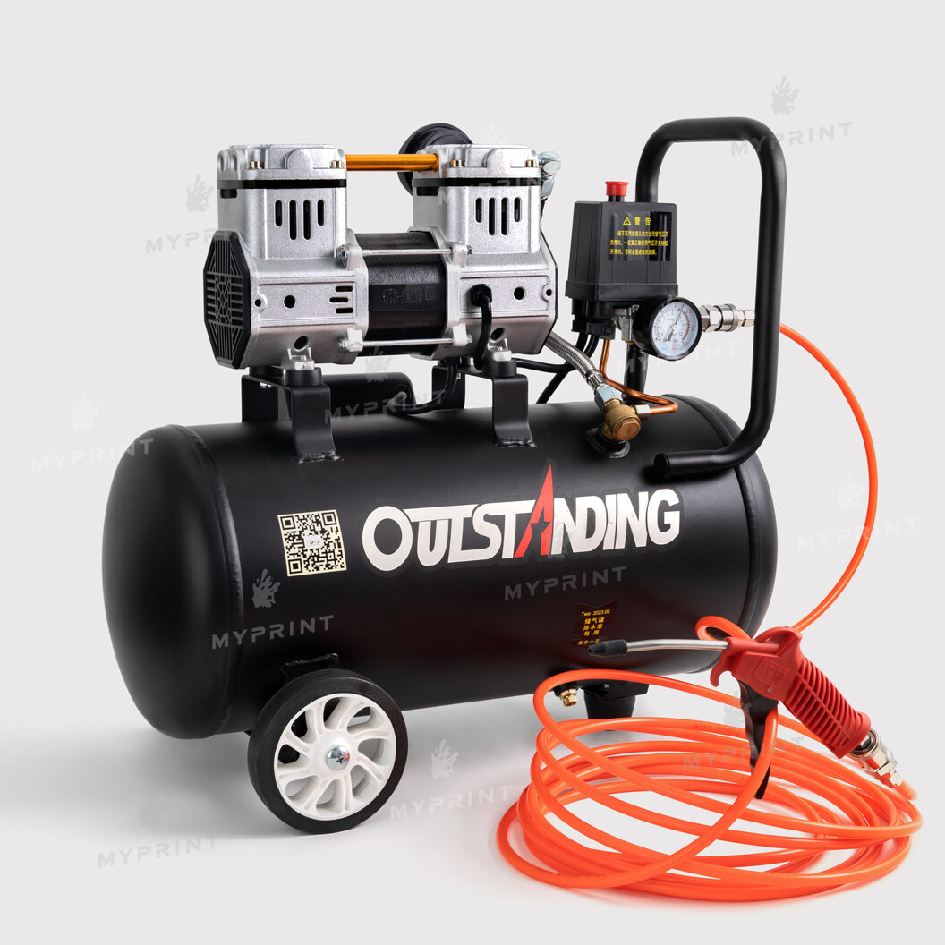 Air compressor My Print AC30, oil-free, 30 litres (10392) - фото 1 - Thermopresses