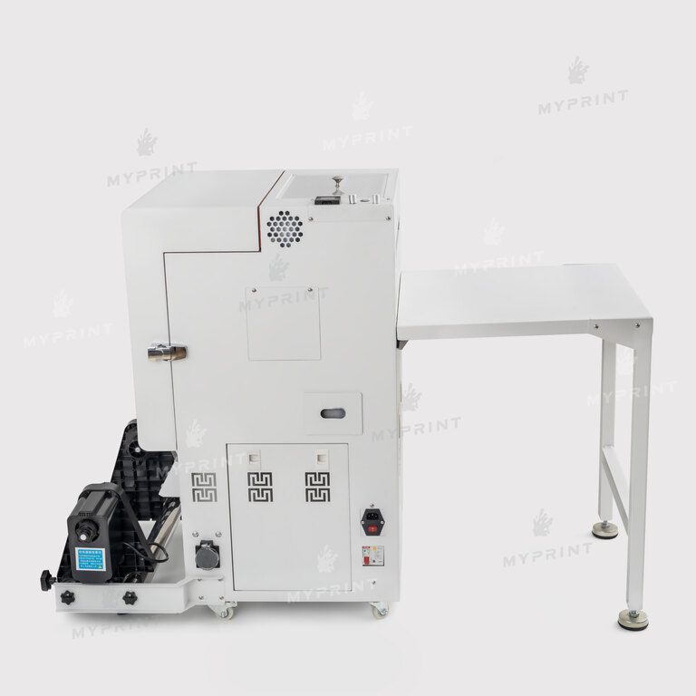 Shaker-dryer for DTF printing My Print AP330 with automatic winding and extraction, vertical, 33 cm (10388)  Shaker-dryer for DTF printing My Print AP330 with automatic winding and extraction, vertical, 33 cm (10388)