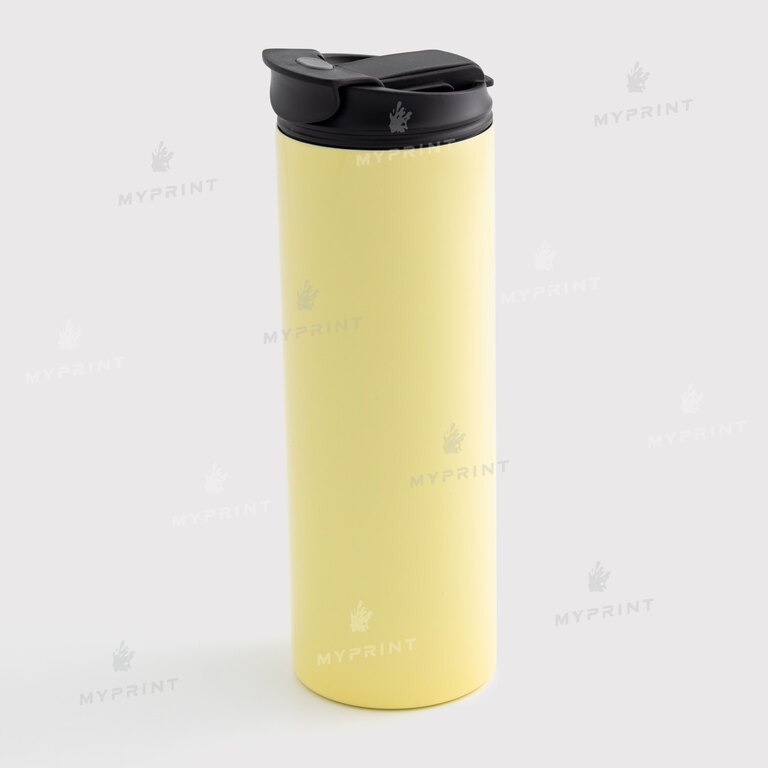 Термочашка для сублімації "Starbucks" Style №1 жовта 600 мл (10652)  Термочашка для сублімації "Starbucks" Style №1 жовта 600 мл (10652)