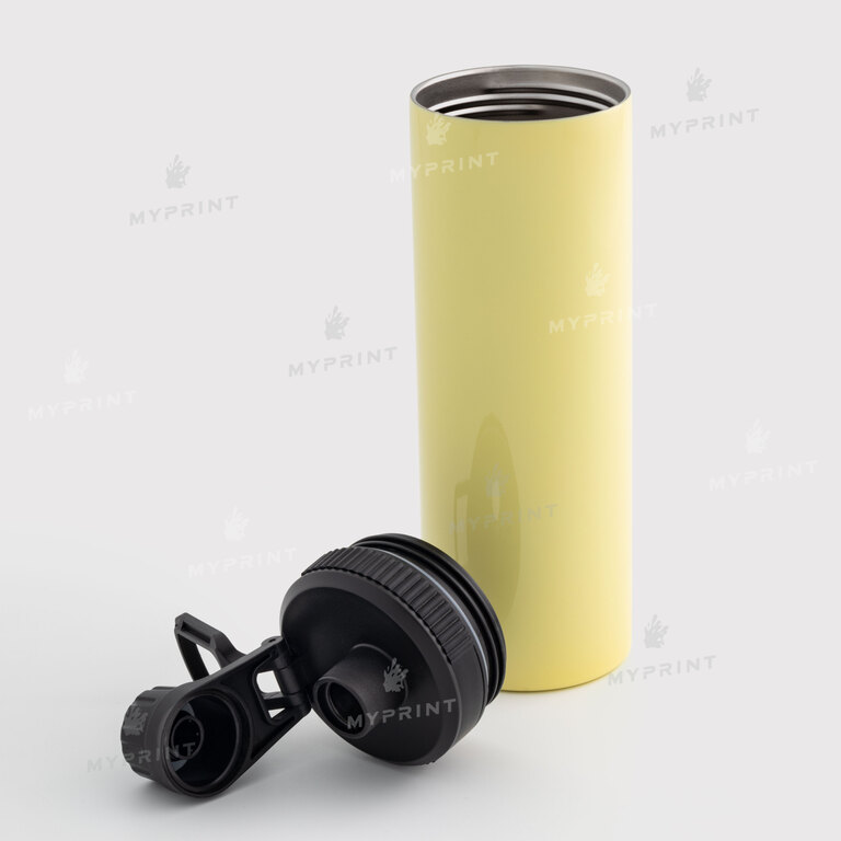 Thermal cup for sublimation "Starbucks" Style 4 yellow 600 ml (10655)  Thermal cup for sublimation "Starbucks" Style 4 yellow 600 ml (10655)