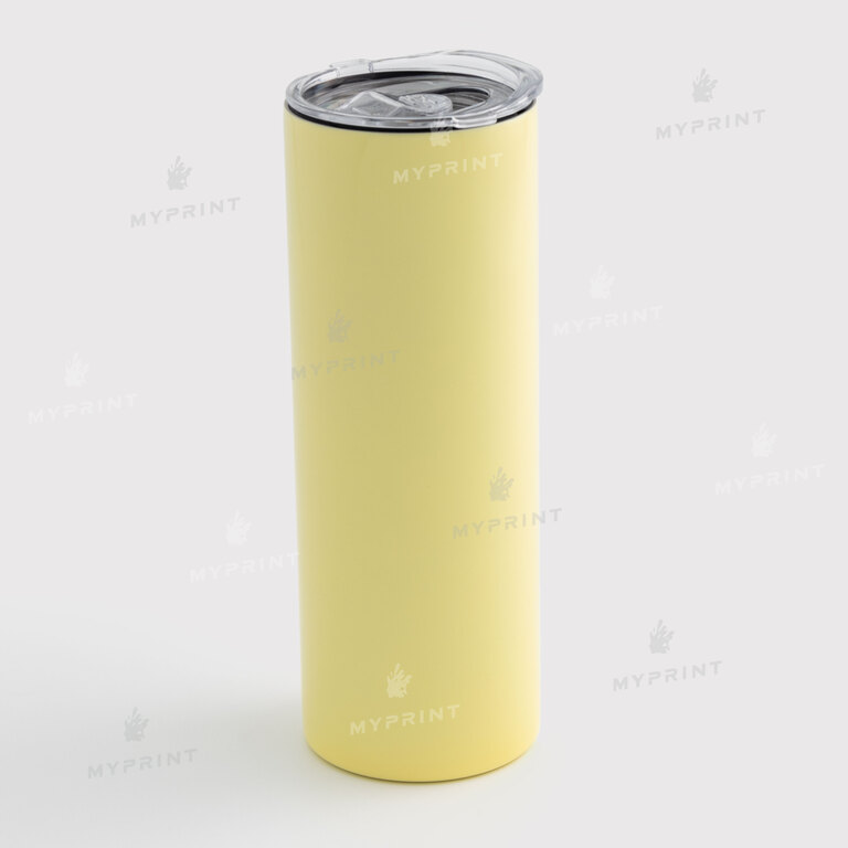Thermal cup for sublimation "Starbucks" Style 5 yellow 600 ml (10656)  Thermal cup for sublimation "Starbucks" Style 5 yellow 600 ml (10656)