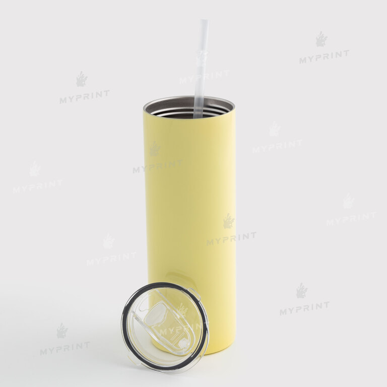 Thermal cup for sublimation "Starbucks" Style 5 yellow 600 ml (10656)  Thermal cup for sublimation "Starbucks" Style 5 yellow 600 ml (10656)