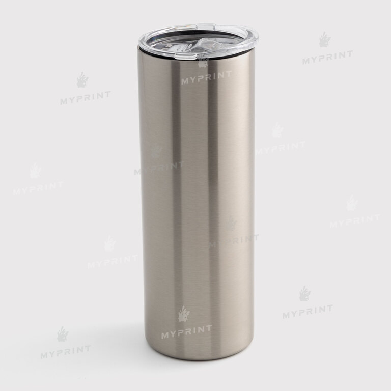 Thermo cup for sublimation "Starbucks" Style 5 silver 600 ml (10638)  Thermo cup for sublimation "Starbucks" Style 5 silver 600 ml (10638)