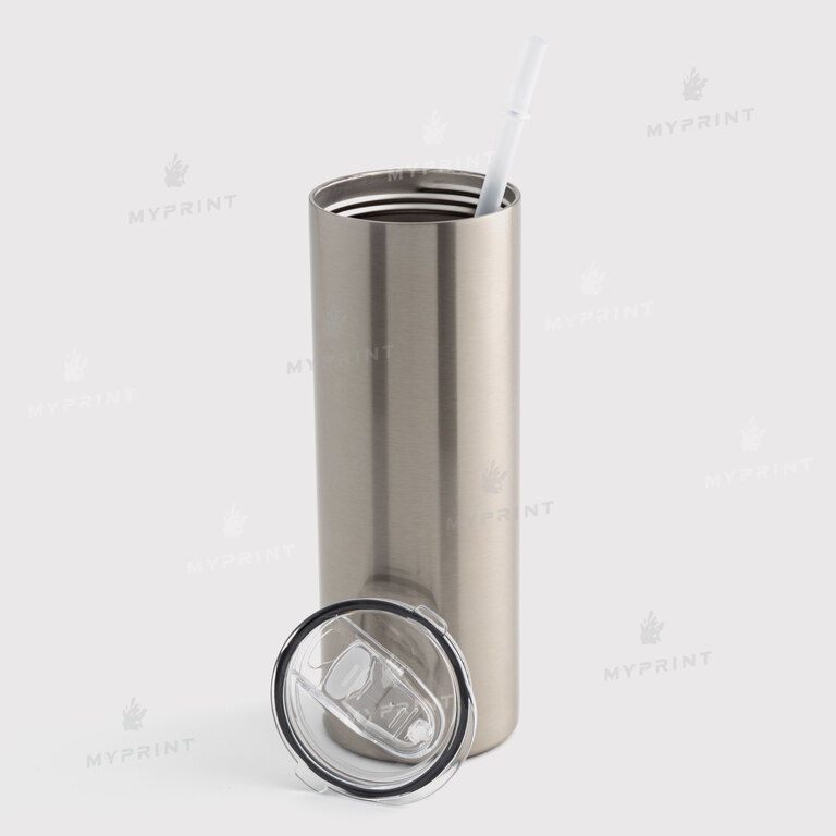 Thermo cup for sublimation "Starbucks" Style 5 silver 600 ml (10638)  Thermo cup for sublimation "Starbucks" Style 5 silver 600 ml (10638)