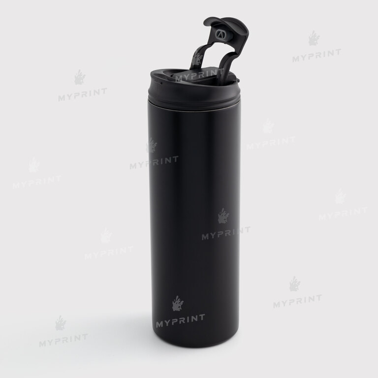 Термокружка "Starbucks" Style №1 матовая черная 600 мл (10894)  Термокружка "Starbucks" Style №1 матовая черная 600 мл (10894)
