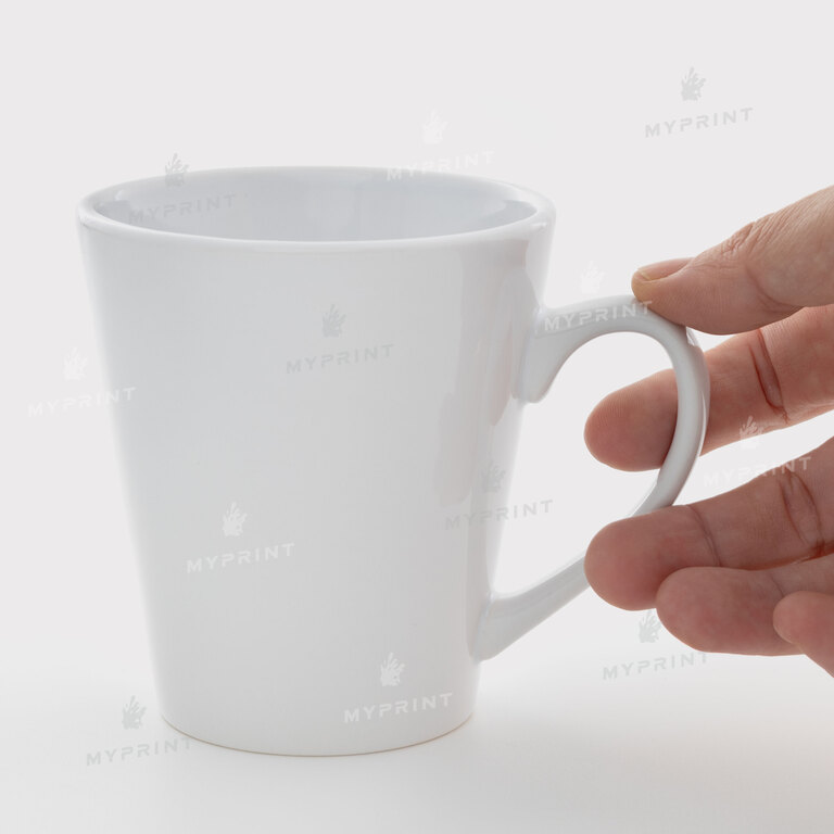 Кружка для сублимации белая латте 12 Oz (350 мл) (2065) 