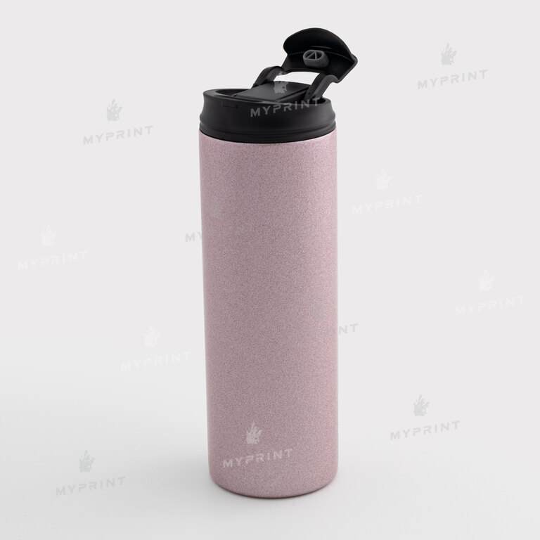 Термокружка для сублимации "Starbucks" Style №1 глиттер розовая 600 мл (10663)  Термокружка для сублимации "Starbucks" Style №1 глиттер розовая 600 мл (10663)