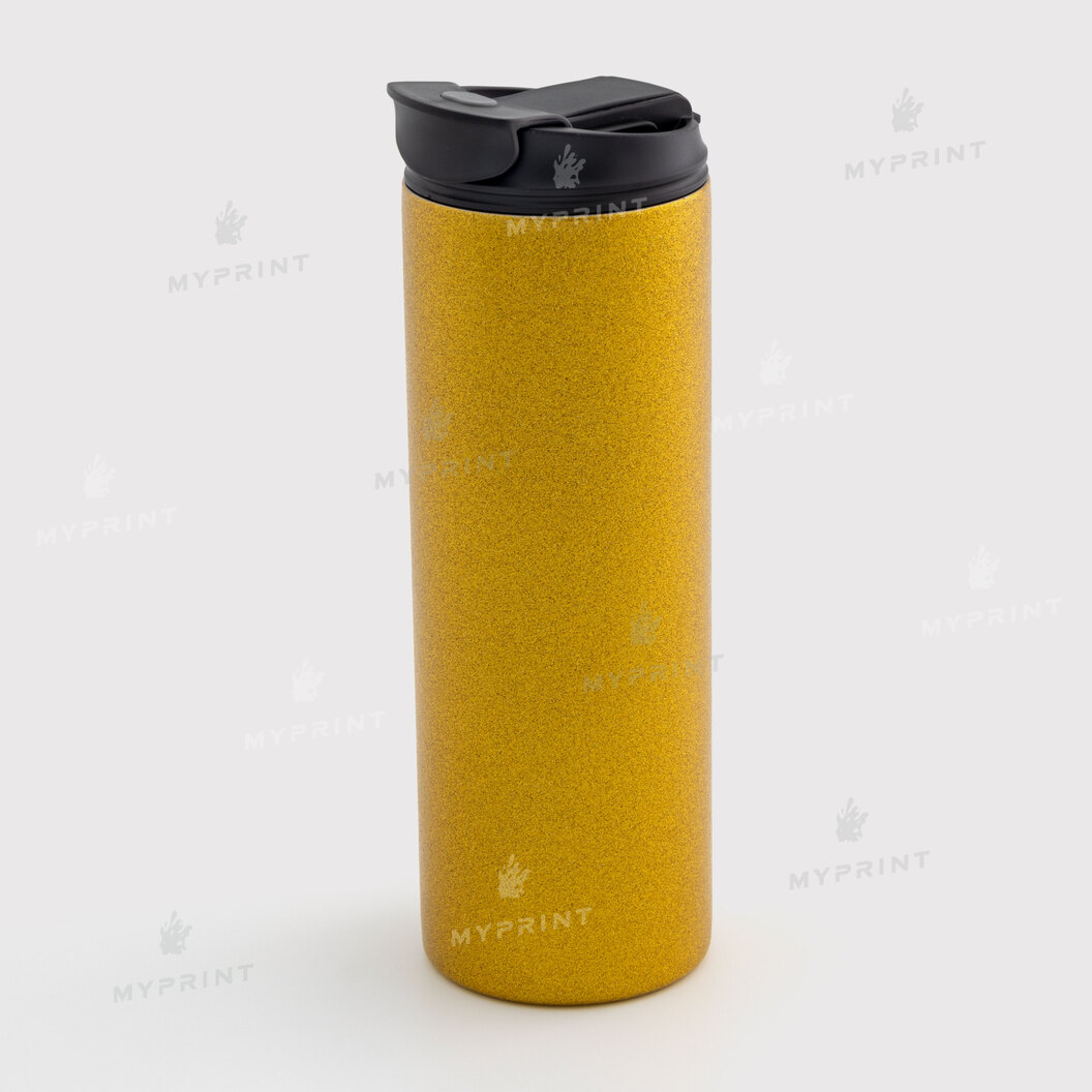 Thermal cup for sublimation "Starbucks" Style 1 golden glitter 600 ml (10668) - фото 1 Thermal cup for sublimation "Starbucks" Style 1 golden glitter 600 ml (10668) - фото 1 - Blanks for sublimation