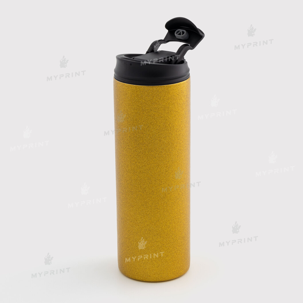 Thermal cup for sublimation "Starbucks" Style 1 golden glitter 600 ml (10668) - фото 2 Thermal cup for sublimation "Starbucks" Style 1 golden glitter 600 ml (10668) - фото 2 - Blanks for sublimation