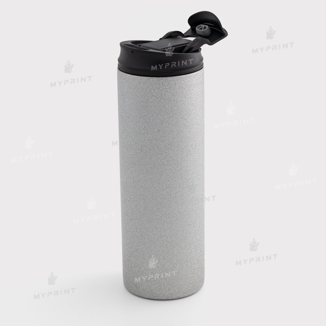 Термокружка для сублимации "Starbucks" Style №1 глиттер серебристая 600 мл (10673) - фото 2 Термокружка для сублимации "Starbucks" Style №1 глиттер серебристая 600 мл (10673) - фото 2 - Заготовки для сублимации