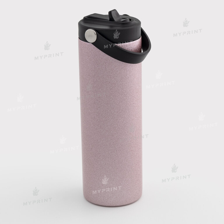 Thermal cup for sublimation "Starbucks" Style 3 glitter pink 600 ml (10665)  Thermal cup for sublimation "Starbucks" Style 3 glitter pink 600 ml (10665)