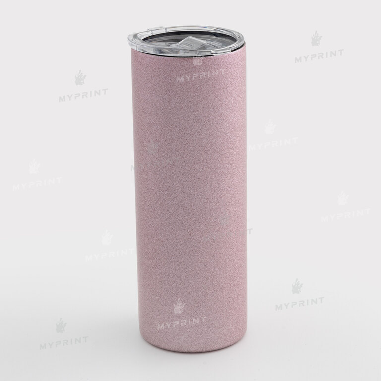 Thermal cup for sublimation "Starbucks" Style 5 glitter pink 600 ml (10667)  Thermal cup for sublimation "Starbucks" Style 5 glitter pink 600 ml (10667)