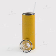 Thermal cup for sublimation "Starbucks" Style 5 golden glitter 600 ml (10672) - фото 2 Thermal cup for sublimation "Starbucks" Style 5 golden glitter 600 ml (10672) - фото 2 - Blanks for sublimation